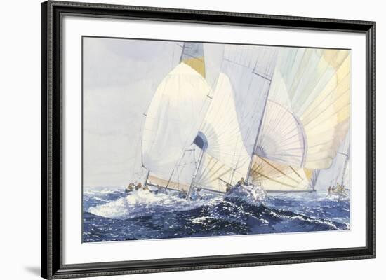 Spinnakers-Dan Jacobson-Framed Giclee Print