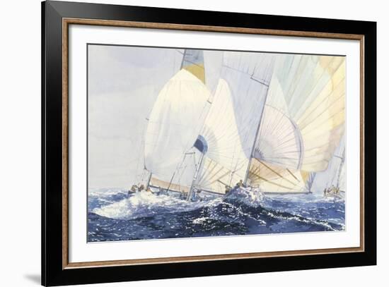 Spinnakers-Dan Jacobson-Framed Giclee Print