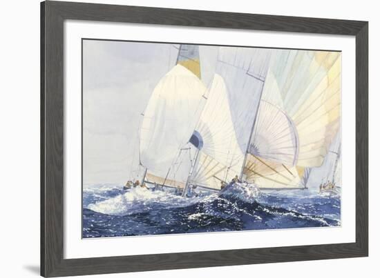 Spinnakers-Dan Jacobson-Framed Giclee Print