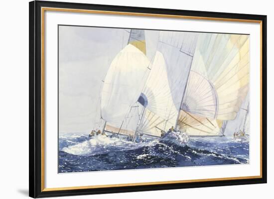 Spinnakers-Dan Jacobson-Framed Giclee Print