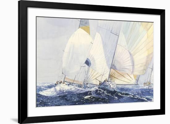 Spinnakers-Dan Jacobson-Framed Giclee Print