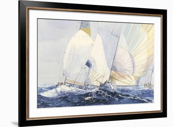 Spinnakers-Dan Jacobson-Framed Giclee Print