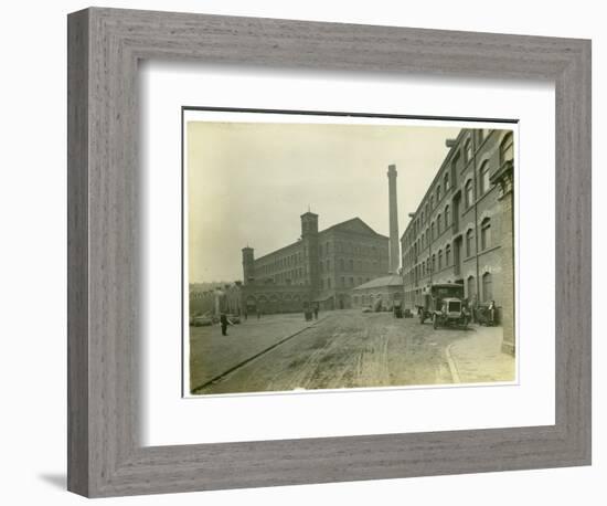 Spinning Mills in Leas, 1923-English Photographer-Framed Photographic Print