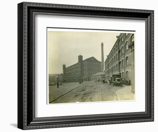 Spinning Mills in Leas, 1923-English Photographer-Framed Photographic Print
