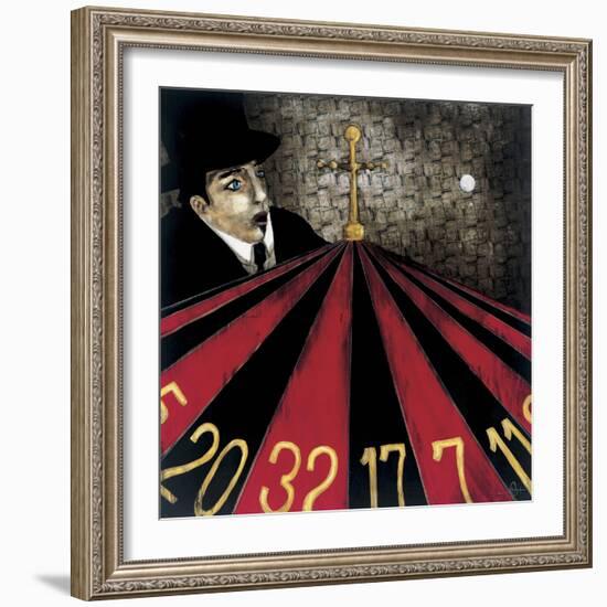 Spinning out of Control-Kc Haxton-Framed Art Print