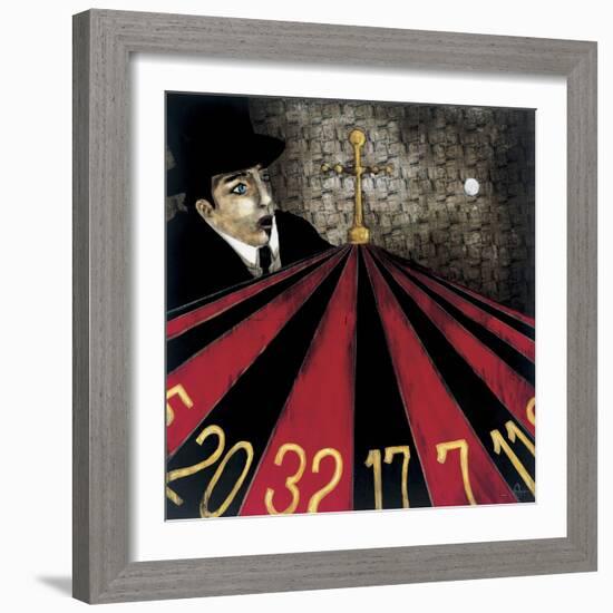 Spinning out of Control-Kc Haxton-Framed Art Print