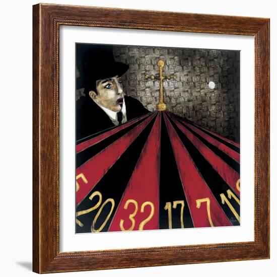 Spinning out of Control-Kc Haxton-Framed Art Print