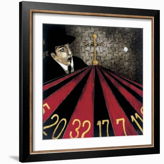 Spinning out of Control-Kc Haxton-Framed Art Print