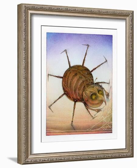 Spinning Spider-Wayne Anderson-Framed Giclee Print