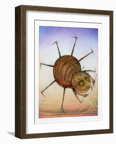 Spinning Spider-Wayne Anderson-Framed Giclee Print