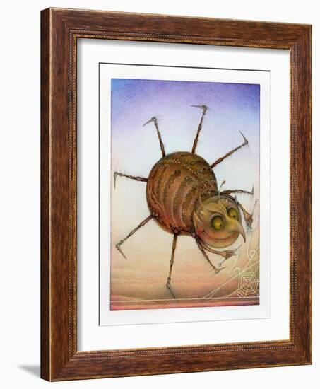 Spinning Spider-Wayne Anderson-Framed Giclee Print