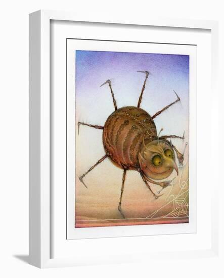 Spinning Spider-Wayne Anderson-Framed Giclee Print