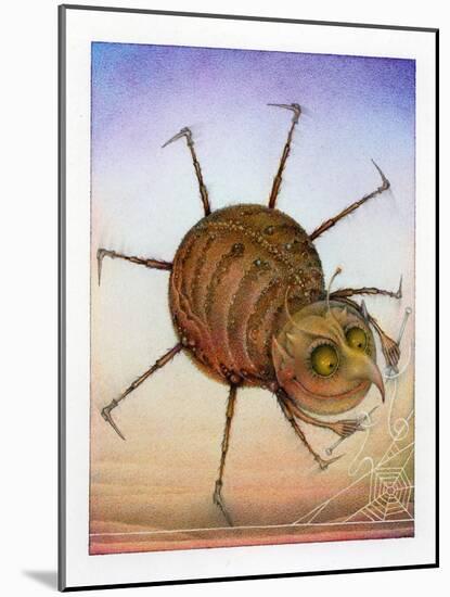 Spinning Spider-Wayne Anderson-Mounted Giclee Print
