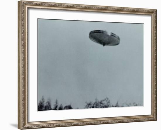 Spinning UFO over Merlin, Oregon-null-Framed Photographic Print