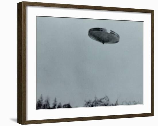 Spinning UFO over Merlin, Oregon-null-Framed Photographic Print