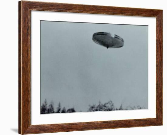 Spinning UFO over Merlin, Oregon-null-Framed Photographic Print