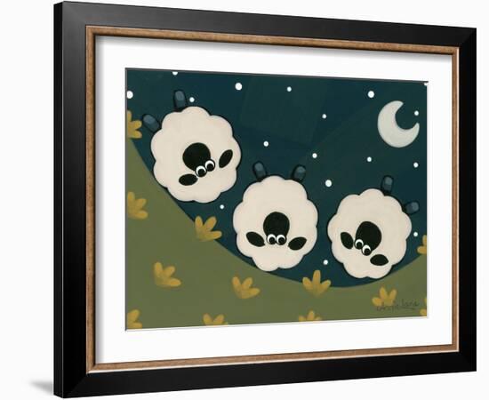 Spinning Wool-Annie Lane-Framed Giclee Print