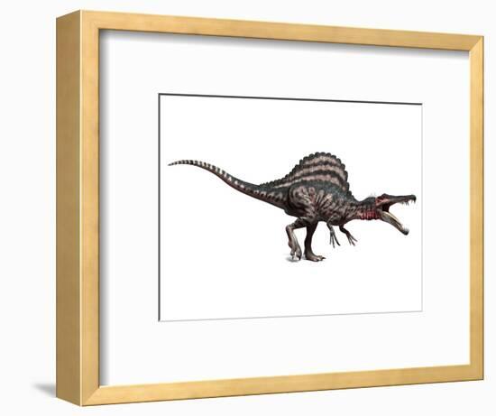 Spinosaurus Dinosaur, Artwork-SCIEPRO-Framed Premium Photographic Print