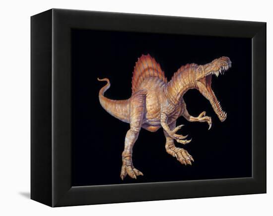 Spinosaurus Dinosaur-Joe Tucciarone-Framed Premier Image Canvas