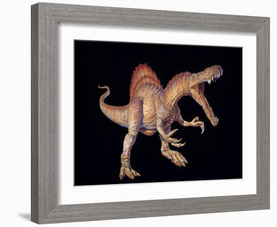 Spinosaurus Dinosaur-Joe Tucciarone-Framed Photographic Print