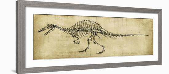 Spinosaurus Study-Ethan Harper-Framed Art Print