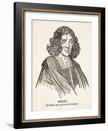 Spinoza (Liho)-French-Framed Giclee Print