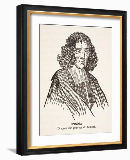 Spinoza (Liho)-French-Framed Giclee Print