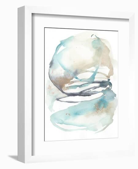 Spiral Bloom II-Jennifer Goldberger-Framed Premium Giclee Print