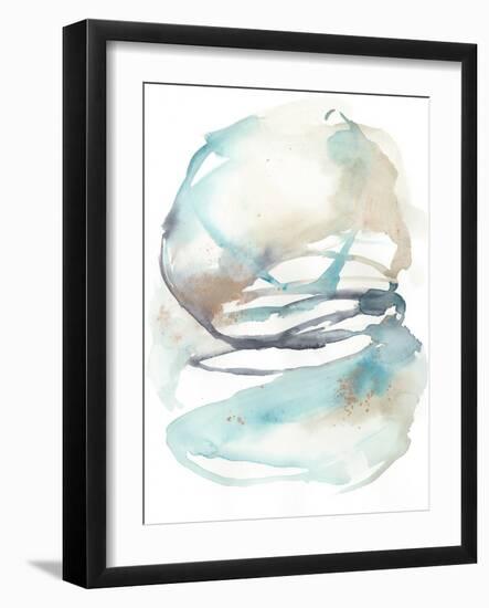 Spiral Bloom II-Jennifer Goldberger-Framed Art Print