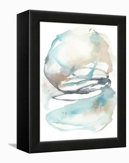 Spiral Bloom II-Jennifer Goldberger-Framed Stretched Canvas