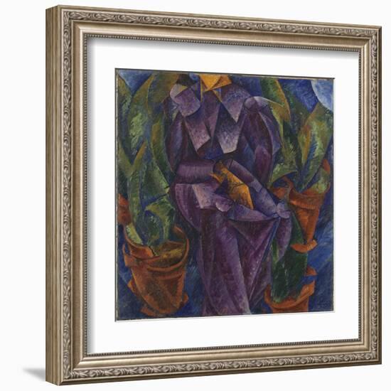 Spiral Construction or Spiral Perpendicular Construction or Spiral Horizontal Construction-Umberto Boccioni-Framed Giclee Print