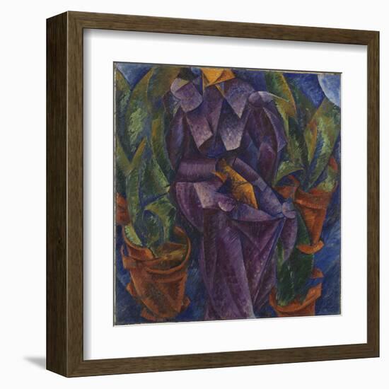 Spiral Construction or Spiral Perpendicular Construction or Spiral Horizontal Construction-Umberto Boccioni-Framed Giclee Print