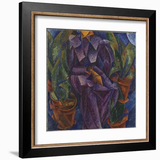 Spiral Construction or Spiral Perpendicular Construction or Spiral Horizontal Construction-Umberto Boccioni-Framed Giclee Print