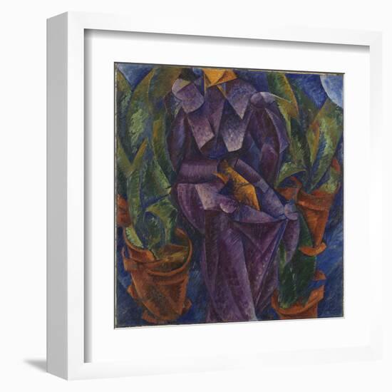 Spiral Construction or Spiral Perpendicular Construction or Spiral Horizontal Construction-Umberto Boccioni-Framed Giclee Print