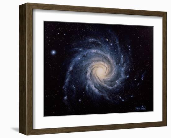 Spiral Galaxy M74-Chris Butler-Framed Photographic Print