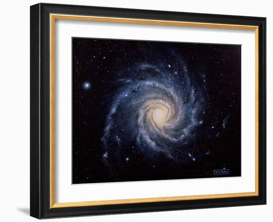 Spiral Galaxy M74-Chris Butler-Framed Photographic Print