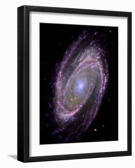 Spiral Galaxy M81, Composite Image-null-Framed Photographic Print