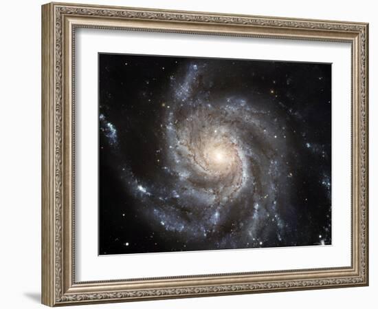 Spiral Galaxy Messier 101 (M101)-Stocktrek Images-Framed Photographic Print