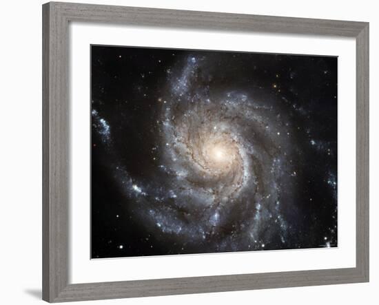 Spiral Galaxy Messier 101 (M101)-Stocktrek Images-Framed Photographic Print