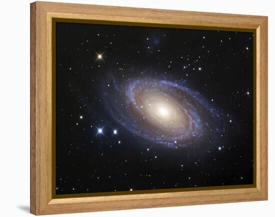 Spiral Galaxy Messier 81-Stocktrek Images-Framed Premier Image Canvas