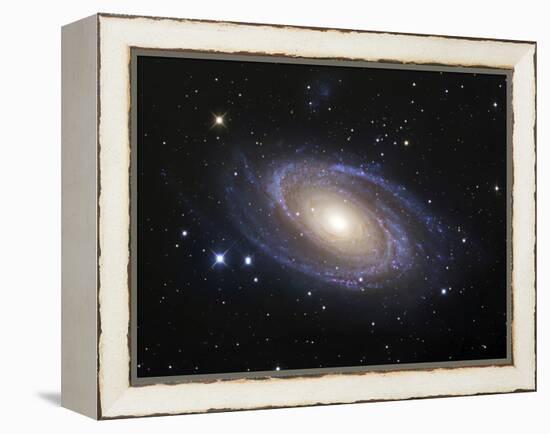 Spiral Galaxy Messier 81-Stocktrek Images-Framed Premier Image Canvas