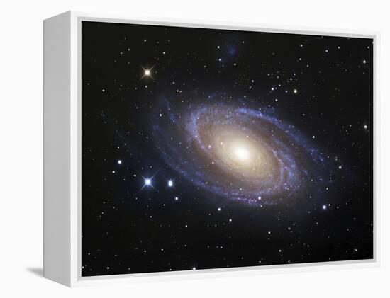 Spiral Galaxy Messier 81-Stocktrek Images-Framed Premier Image Canvas