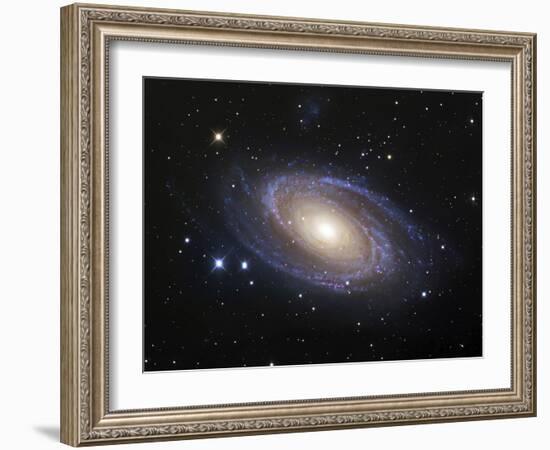 Spiral Galaxy Messier 81-Stocktrek Images-Framed Photographic Print