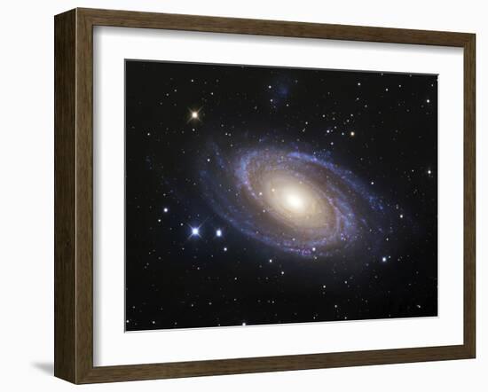 Spiral Galaxy Messier 81-Stocktrek Images-Framed Photographic Print