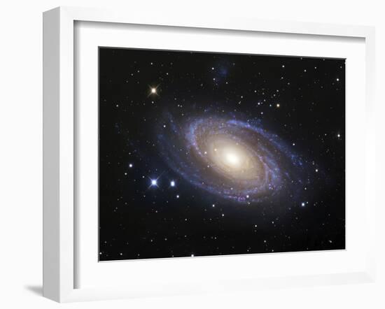 Spiral Galaxy Messier 81-Stocktrek Images-Framed Photographic Print