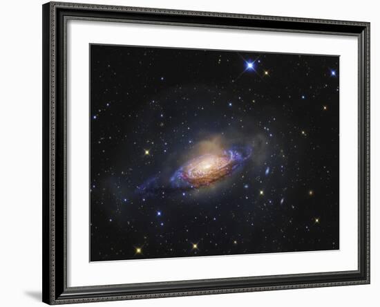 Spiral Galaxy NGC 3521 in the Constellation Leo-Stocktrek Images-Framed Photographic Print