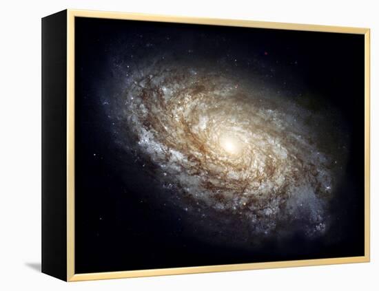 Spiral Galaxy NGC 4414-null-Framed Premier Image Canvas