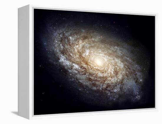 Spiral Galaxy NGC 4414-null-Framed Premier Image Canvas