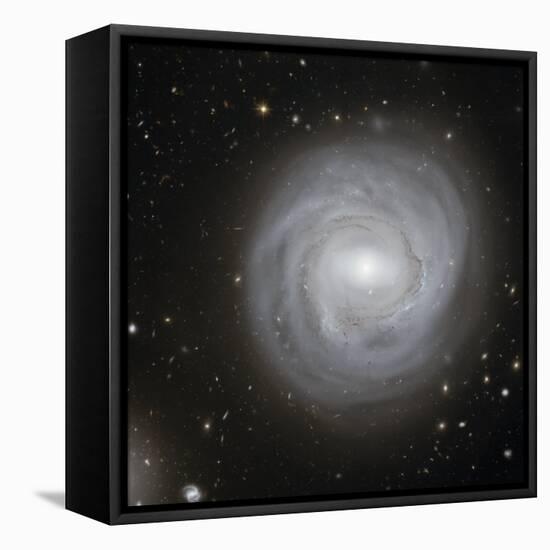 Spiral Galaxy NGC 4921-Stocktrek Images-Framed Premier Image Canvas