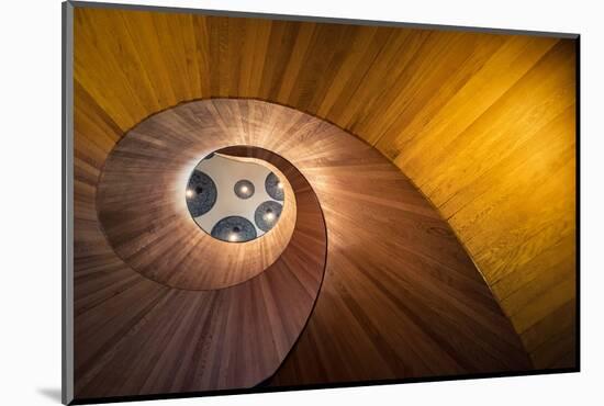 Spiral Gold-Doug Chinnery-Mounted Photographic Print